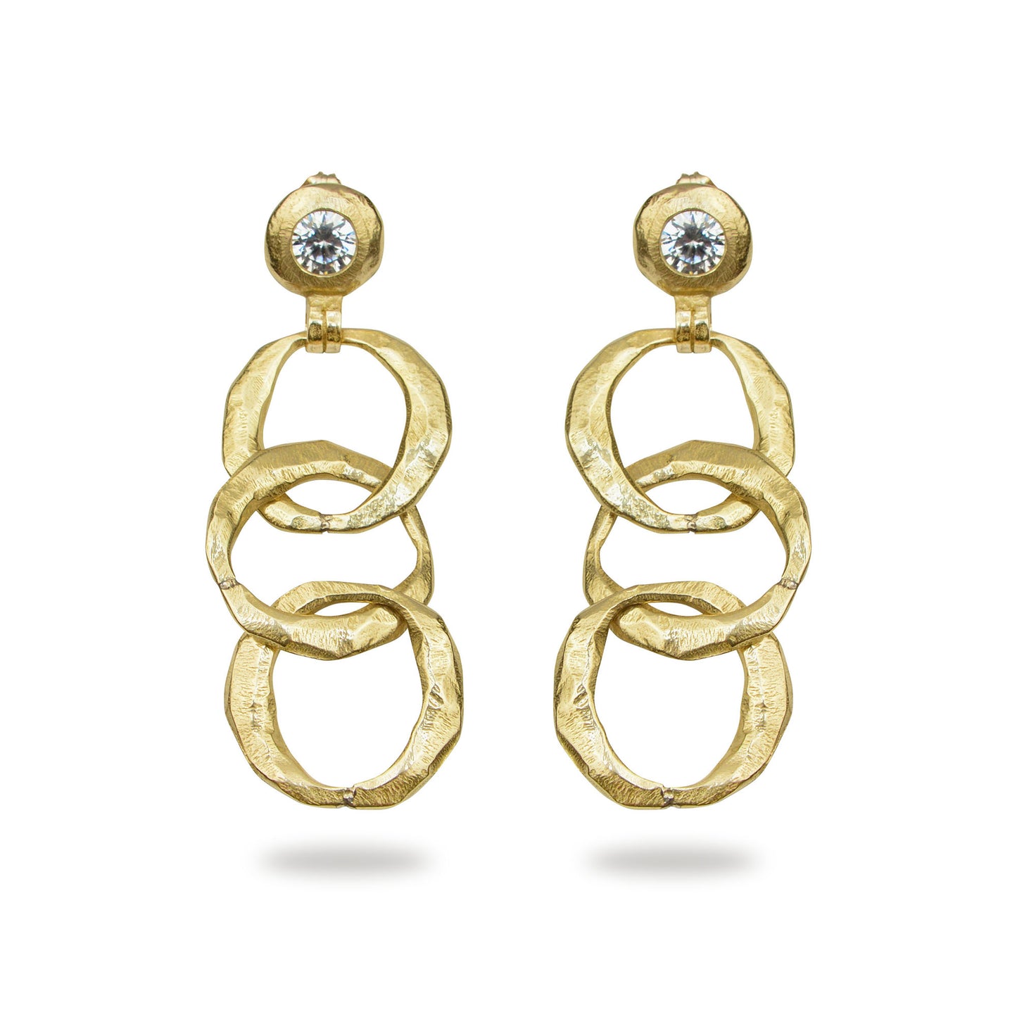 Capeo Bronze Earrings Custom Made Jewelry by Collection 1304 for boutiques wholesale accounts NY Now Dallas Market