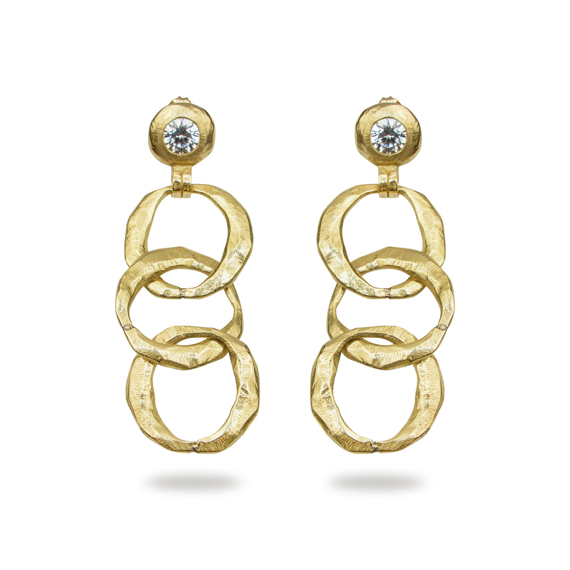 Capeo Bronze Earrings Custom Made Jewelry by Collection 1304 for boutiques wholesale accounts NY Now Dallas Market