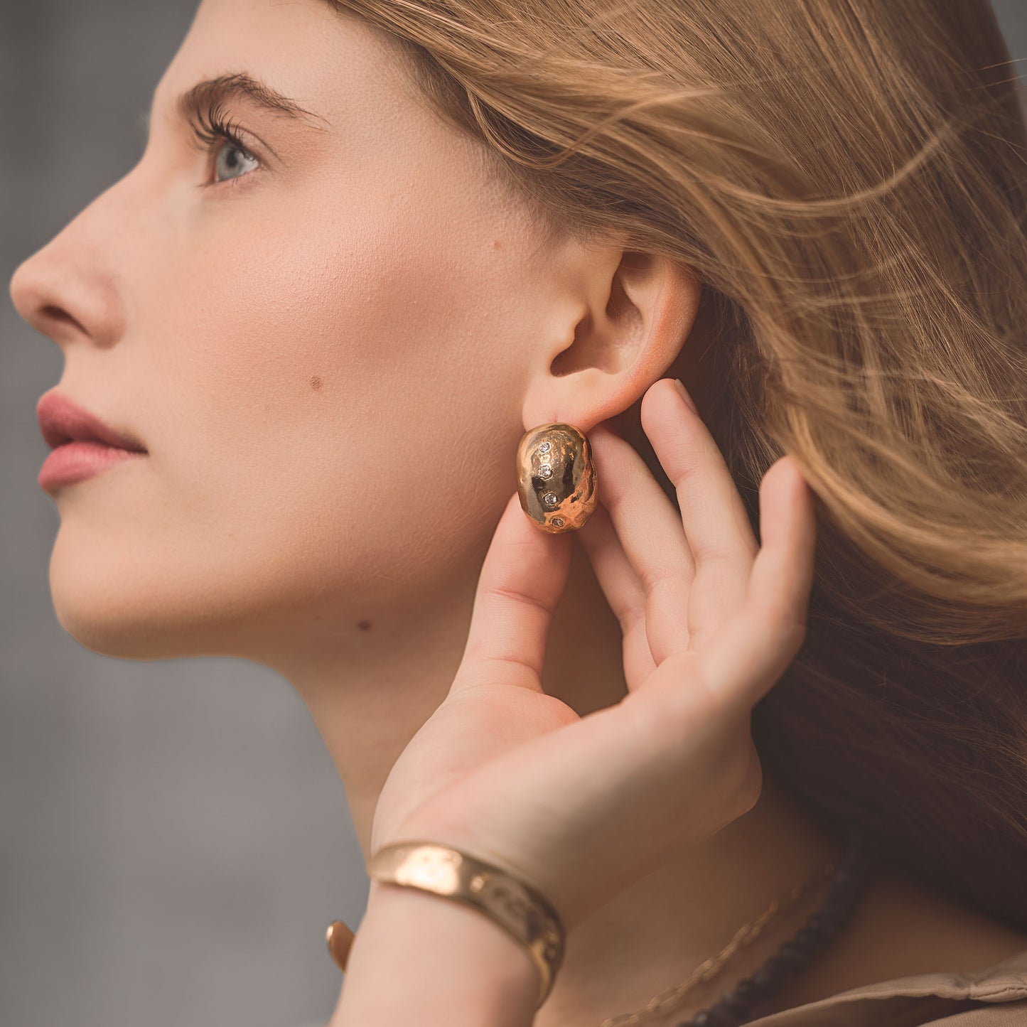 Genesis Bronze Earrings