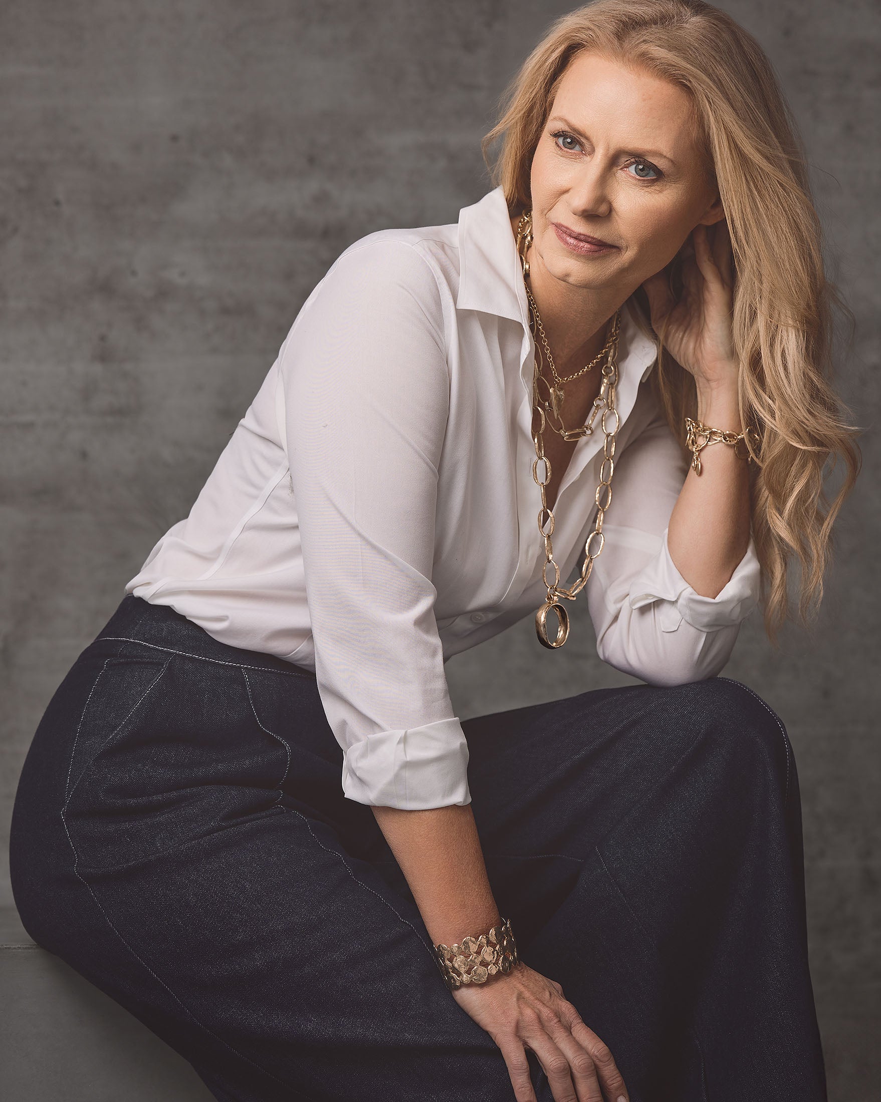 Ariel Bronze Necklace collection 1304 Custom Designed Jewelry NY NOW Dallas Martket