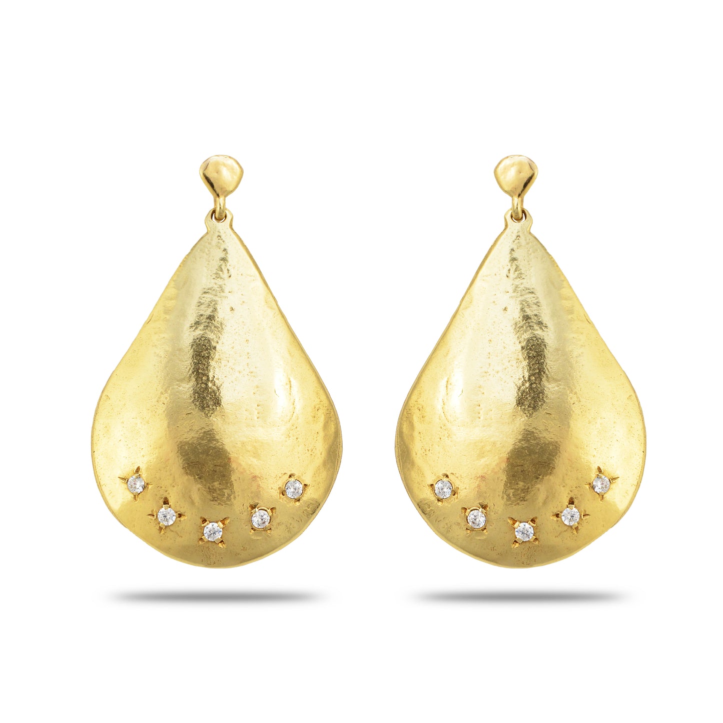 Collection 1304 Earrings Gold Bronze