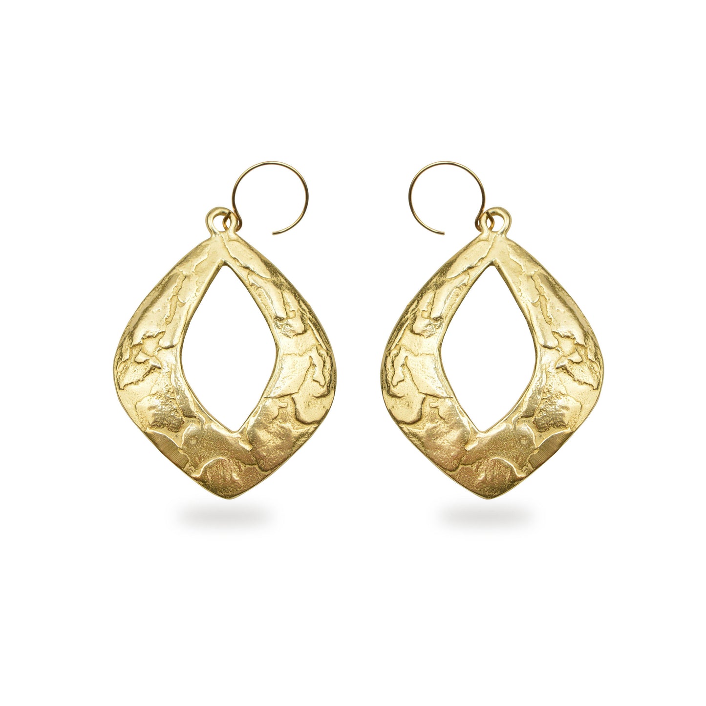 Annika Bronze Earrings Cusstom Designed Earrings Bronze Collection 1304 Boutique NY Now Dallas Market