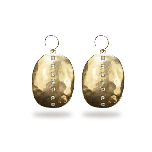 Carmen Bronze Earrings Custom Made Jewelry by Collection 1304 for boutiques wholesale accounts NY Now Dallas Market