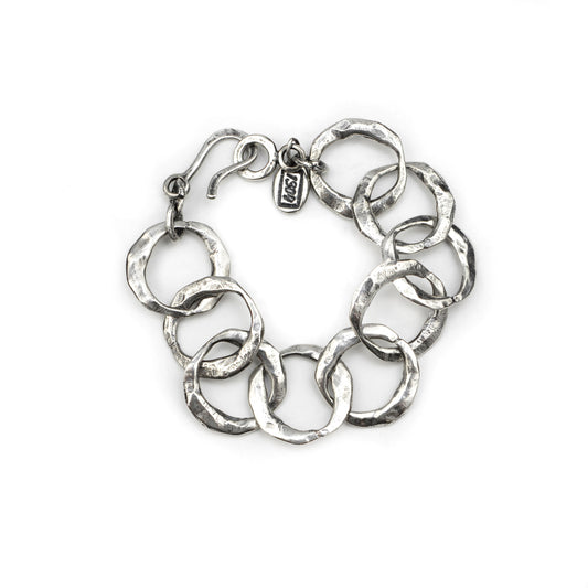 Capeo Silver Bracelet Custom Made Jewelry by Collection 1304 for boutiques wholesale accounts NY Now Dallas Market